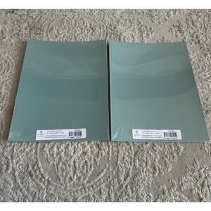 Clairefontaine Pastelmat 24x30cm/9.5”x12” Light Green 2 Packs (10 Sheets Total)